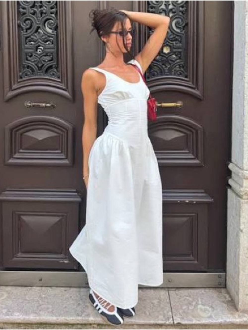 Lioness Luna White Sleeveless Maxi Dress - Elegant Everyday Style - Picture 3 of 7